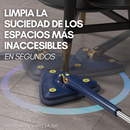 FREGONA TRIANGULAR AUTOESCURRIBLE 360º + 10 RECAMBIOS GRATIS