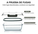 Set x12 Tápers Herméticos de Vidrio – Multiuso