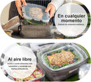 Set x12 Tápers Herméticos de Vidrio – Multiuso
