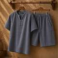 Conjunto de Lino Santorini para Verano