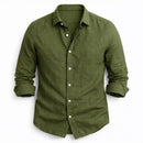 Riviera™ Camisa de Lino Transpirable