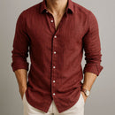 Riviera™ Camisa de Lino Transpirable