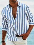 Leblanc™ | Camisa ligera de rayas para verano