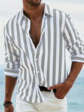 Leblanc™ | Camisa ligera de rayas para verano