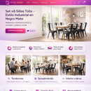 Set x6 Negro Mate